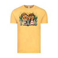 Vintage Mustard love texas Vintage Tee - NancyCooperArtShop