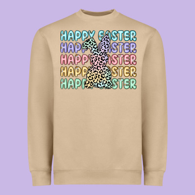 Happy Easter Heavyweight Sweatshirt Designed By Artiststas