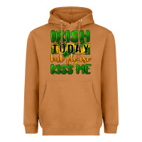 Meerkat Irish today but please kiss me Heavyweight Hoodie - CowGirlArtShop
