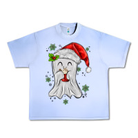 Grape Ice merry christmas ghost Urban Heavy Tee - MaliasSmallBusiness