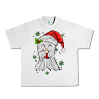 Lunar Rock merry christmas ghost Urban Heavy Tee - MaliasSmallBusiness