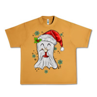 Peanut Butter merry christmas ghost Urban Heavy Tee - MaliasSmallBusiness