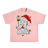 Salmon merry christmas ghost Urban Heavy Tee - MaliasSmallBusiness