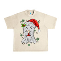 Sandshell merry christmas ghost Urban Heavy Tee - MaliasSmallBusiness