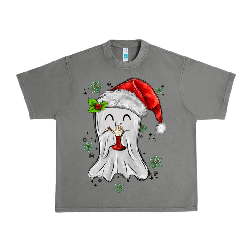 Merry Christmas Ghost Urban Heavy Tee by MaliasSmallBusiness | Teevron