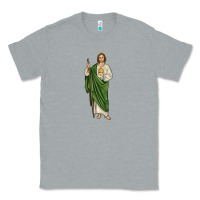 Heather Grey san judas1 Classic Tee - JahusDesignShop