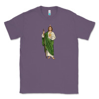 Lavender san judas1 Classic Tee - JahusDesignShop