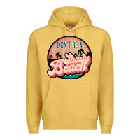 Antique Gold don't be a shady beach Premium Hoodie - JahusDesignShop