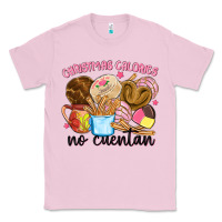 Bubblegum Pink christmas calories no cuentan Classic Tee - MaliasSmallBusiness
