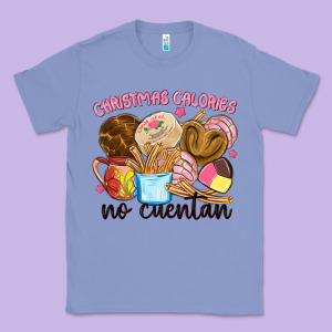 Christmas Calories No Cuentan Classic Tee Designed By Maliassmallbusiness