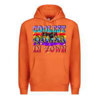 Carrot Coolest queer in town Premium Hoodie - CowGirlArtShop
