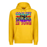 Lemon Coolest queer in town Premium Hoodie - CowGirlArtShop