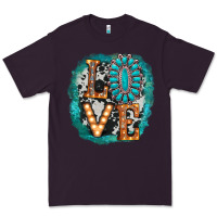 Plum love western Premium Tee - AdoDesignShop