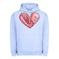 Pigment Grape Ice heart shaped love valentine's day Urban Hoodie - LillyAllenDesigns