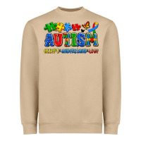 Mushroom autism accept understand love Heavyweight Sweatshirt - Artiststas