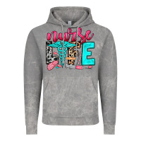Cloud Rock nurse life Vintage Hoodie - NancyCooperArtShop