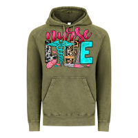 Vintage Olive nurse life Vintage Hoodie - NancyCooperArtShop