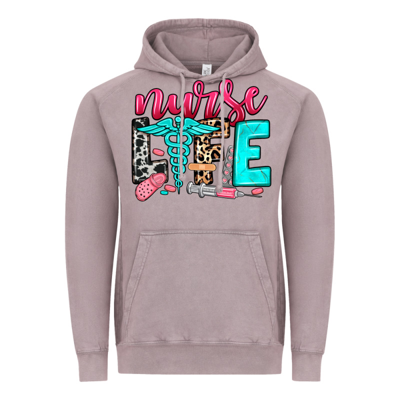 Nurse Life Vintage Hoodie by NancyCooperArtShop | Teevron