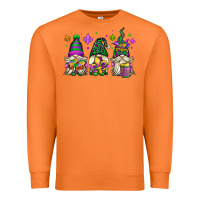 Carrot mardi gras gnomes Premium Sweatshirt - OliviaCreatesArt