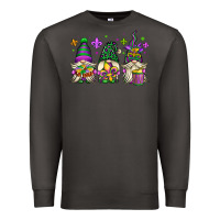 Smoke mardi gras gnomes Premium Sweatshirt - OliviaCreatesArt