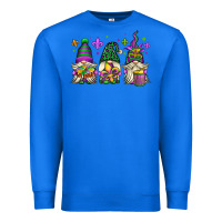 True Royal mardi gras gnomes Premium Sweatshirt - OliviaCreatesArt