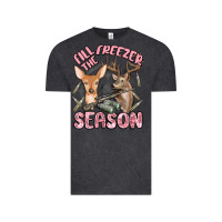 Vintage Black fill the freezer season Vintage Tee - MaliasSmallBusiness