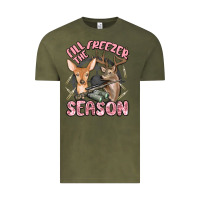 Vintage Olive fill the freezer season Vintage Tee - MaliasSmallBusiness