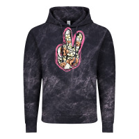 Cloud Black Jack Russel Peace Sign Vintage Hoodie - Jasminsmagicworld