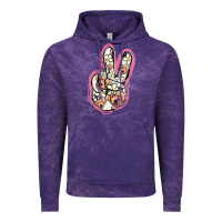 Cloud Purple Jack Russel Peace Sign Vintage Hoodie - Jasminsmagicworld