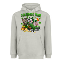 Moon Dust Shamrock farm Heavyweight Hoodie - CowGirlArtShop