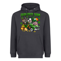 Smoke Shamrock farm Heavyweight Hoodie - CowGirlArtShop