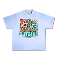 Grape Ice baby its cold outside skeleton Urban Heavy Tee - MaliasSmallBusiness
