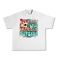 Lunar Rock baby its cold outside skeleton Urban Heavy Tee - MaliasSmallBusiness