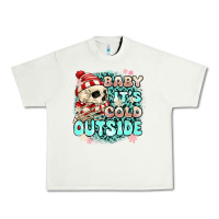 Pistachio baby its cold outside skeleton Urban Heavy Tee - MaliasSmallBusiness