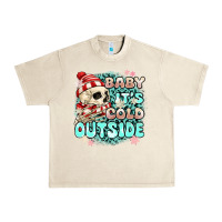 Sandshell baby its cold outside skeleton Urban Heavy Tee - MaliasSmallBusiness