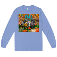 Colony Blue Fall Baby Lambs Long Sleeve Tee - LillyAllenDesigns
