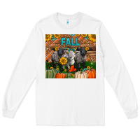 White Fall Baby Lambs Long Sleeve Tee - LillyAllenDesigns