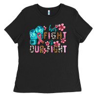 Black her fighting is our fight Ladies Tee - AdoDesignShop