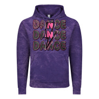 Cloud Purple dance dance dance with lightning bolt Vintage Hoodie - MaliasSmallBusiness