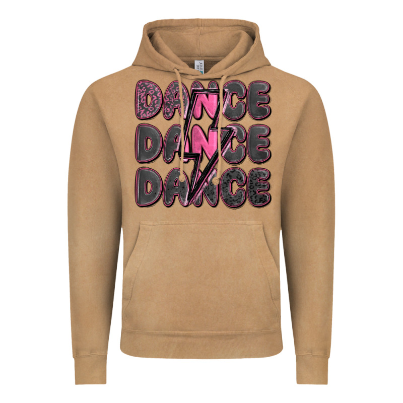Dance Dance Dance With Lightning Bolt Vintage Hoodie by MaliasSmallBusiness | Teevron