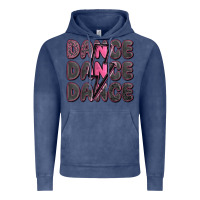 Vintage Denim dance dance dance with lightning bolt Vintage Hoodie - MaliasSmallBusiness