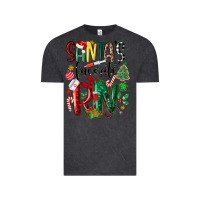 Vintage Black santas favorite registered nurse Vintage Tee - MaliasSmallBusiness
