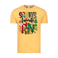 Vintage Mustard santas favorite registered nurse Vintage Tee - MaliasSmallBusiness