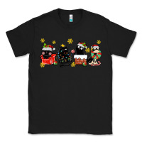 Black christmas cats Classic Tee - MaliasSmallBusiness