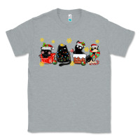 Heather Grey christmas cats Classic Tee - MaliasSmallBusiness