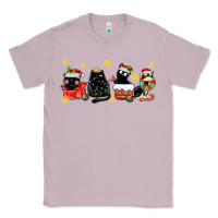 Lilac christmas cats Classic Tee - MaliasSmallBusiness
