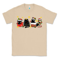 Mushroom christmas cats Classic Tee - MaliasSmallBusiness