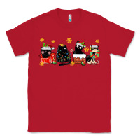 Red christmas cats Classic Tee - MaliasSmallBusiness