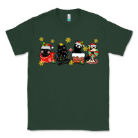 Sports Green christmas cats Classic Tee - MaliasSmallBusiness