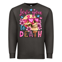 Smoke love you to death olivia Premium Sweatshirt - OliviaCreatesArt
